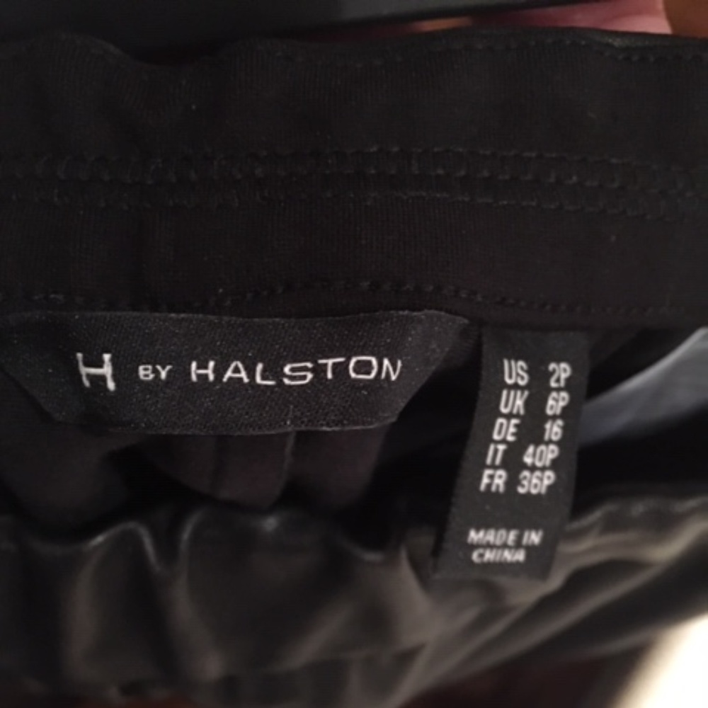 🌟H by Halston  Stretch Leather Leggings💕 - Picture 5 of 8